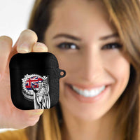 Hawaii King Kamehameha AirPods Case Flag Polynesian Pattern