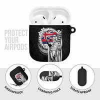 Hawaii King Kamehameha AirPods Case Flag Polynesian Pattern
