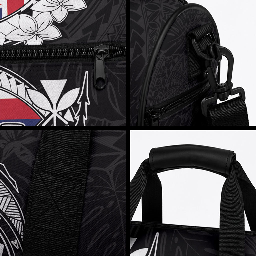 Hawaii King Kamehameha Duffle Bag Flag Polynesian Pattern