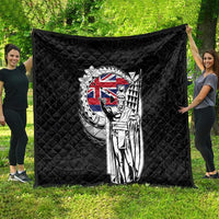 Hawaii King Kamehameha Quilt Flag Polynesian Pattern
