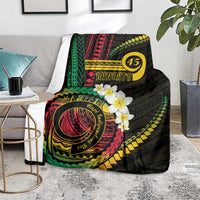 Vanuatu Independence Day Blanket Yumi 45th Hapi Indipendens Dei LT01