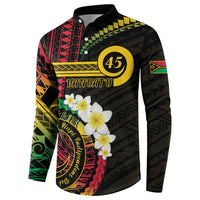 Vanuatu Independence Day Button Sweatshirt Yumi 45th Hapi Indipendens Dei LT01