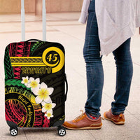 Vanuatu Independence Day Luggage Cover Yumi 45th Hapi Indipendens Dei LT01