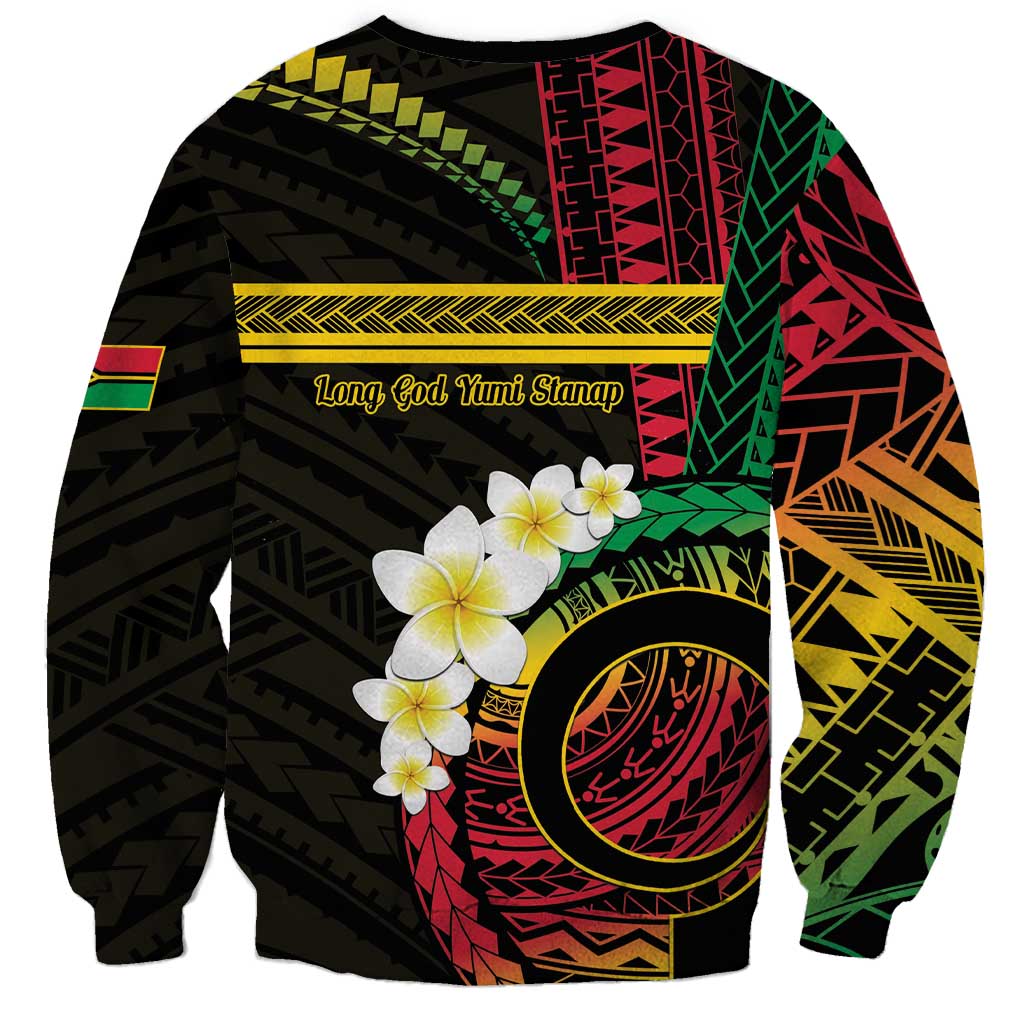 Vanuatu Independence Day Sweatshirt Yumi 45th Hapi Indipendens Dei LT01