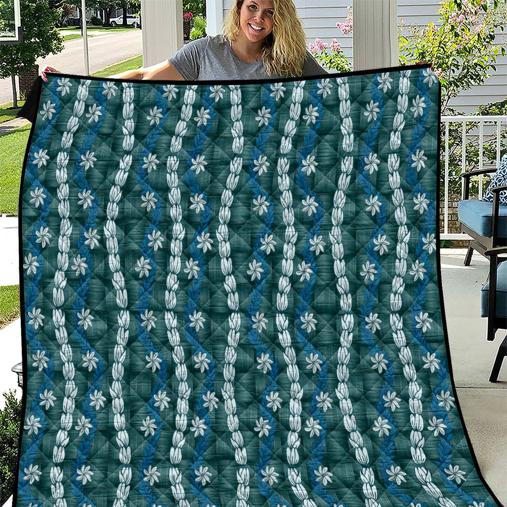 Pikake Maile Tiare Lei Quilt Polu Lauhala Pattern