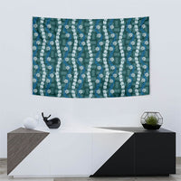 Pikake Maile Tiare Lei Tapestry Polu Lauhala Pattern