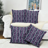 Pikake Maile Tiare Lei Pillow Cover Poni Lauhala Pattern