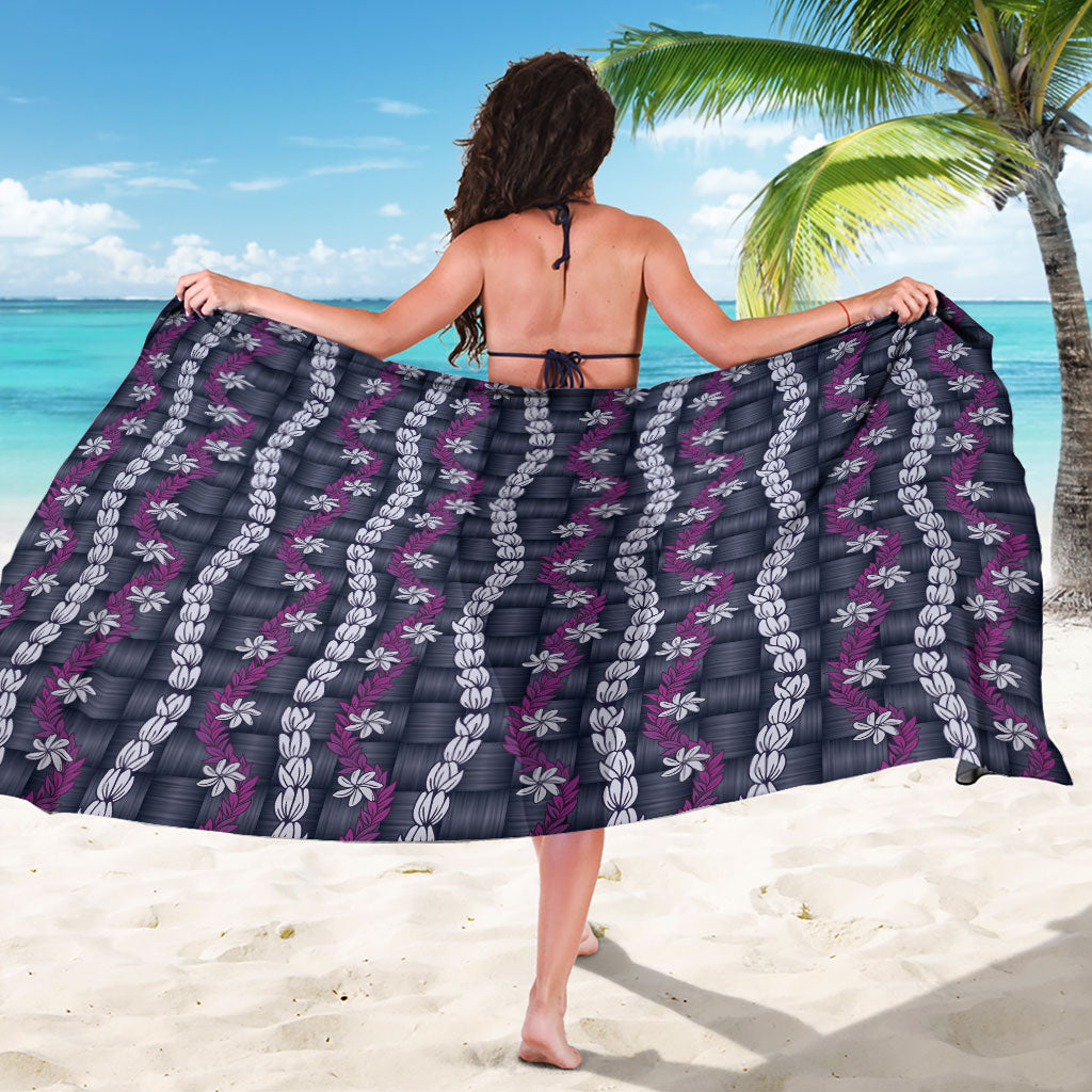 Pikake Maile Tiare Lei Sarong Poni Lauhala Pattern