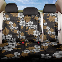 Hawaiian Hibiscus Tribal Floral Brown Back Car Seat Cover Polynesian Tapa Pattern LT01 One Size Brown - Polynesian Pride