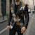 Hawaiian Hibiscus Tribal Floral Brown Blazer Polynesian Tapa Pattern - Polynesian Pride