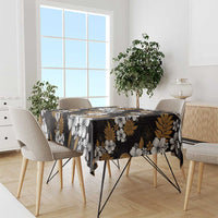 Hawaiian Hibiscus Tribal Floral Brown Tablecloth Polynesian Tapa Pattern LT01 - Polynesian Pride