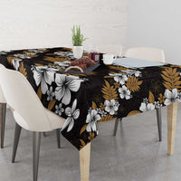 Hawaiian Hibiscus Tribal Floral Brown Tablecloth Polynesian Tapa Pattern LT01 - Polynesian Pride