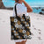 Hawaiian Hibiscus Tribal Floral Brown Tote Bag Polynesian Tapa Pattern - Polynesian Pride