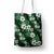 Hawaiian Hibiscus Tribal Floral Green Tote Bag Polynesian Tapa Pattern - Polynesian Pride