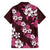 Hawaiian Hibiscus Tribal Floral Pink Hawaiian Shirt Polynesian Tapa Pattern - Polynesian Pride