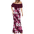 Hawaiian Hibiscus Tribal Floral Pink Mermaid Dress Polynesian Tapa Pattern - Polynesian Pride