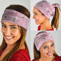 Cranes Sakura Floral Pink Pastel Neck Gaiter Hawaii Japan Culture - Polynesian Pride