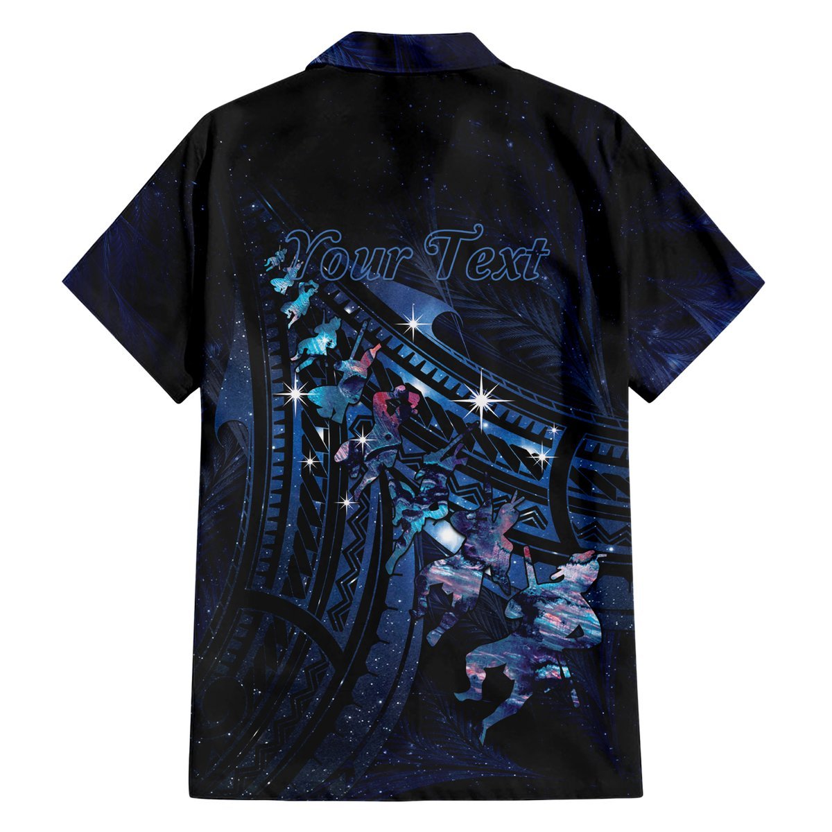 Personalised Matariki Paua Shell New Zealand Hawaiian Shirt Haka Dance At The Starry Night LT01 - Polynesian Pride