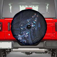 Matariki Paua Shell New Zealand Spare Tire Cover Haka Dance At The Starry Night