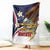 Personalized American Samoa Blanket Amerika Samoa Bald Eagle