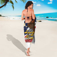 Personalized American Samoa Sarong Amerika Samoa Bald Eagle