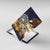 American Samoa Eagle Kava Bowl Canvas Wall Art Plumeria Polynesian Pattern