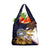 American Samoa Eagle Kava Bowl Grocery Bag Plumeria Polynesian Pattern