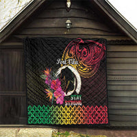 Vanuatu Port Vila Stay Strong Quilt Long God Yumi Stanap