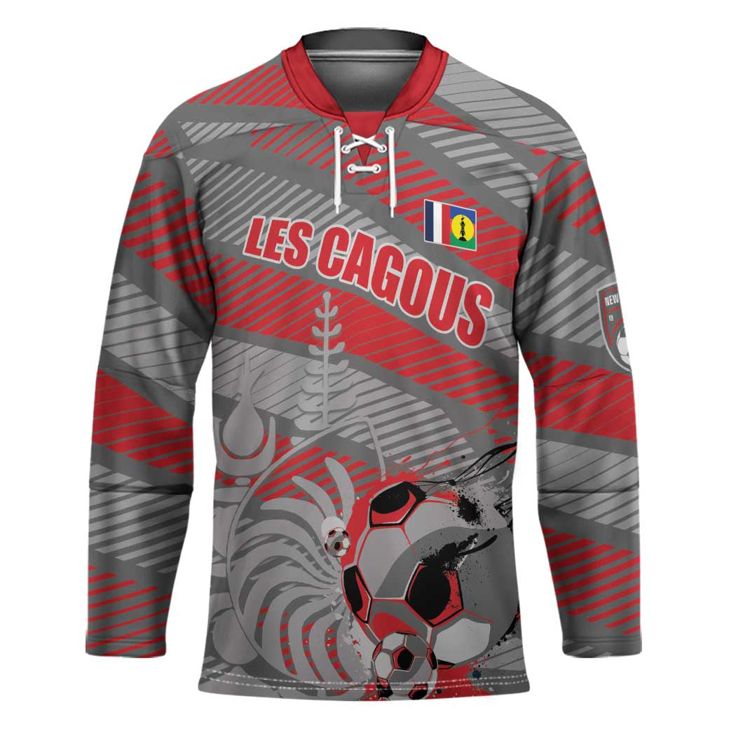 Custom Football 2026 New Caledonia Hockey Jersey Kagus Come On