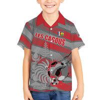 Custom Football 2026 New Caledonia Kid Hawaiian Shirt Kagus Come On
