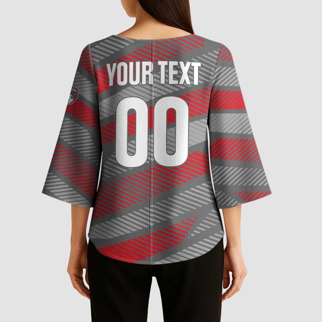 Custom Football 2026 New Caledonia Kimono Sleeve Blouse Kagus Come On