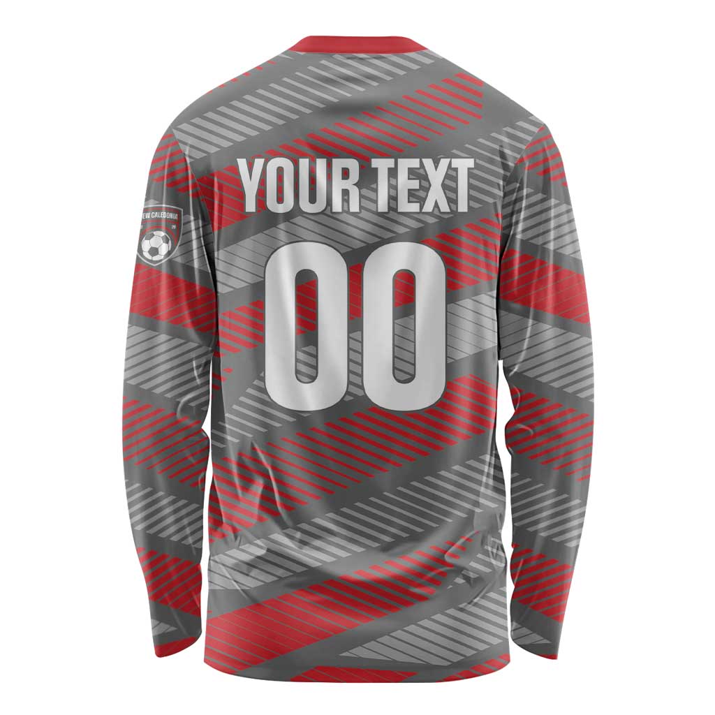Custom Football 2026 New Caledonia Long Sleeve Shirt Kagus Come On