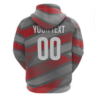 Custom Football 2026 New Caledonia Zip Hoodie Kagus Come On