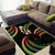 Hawaii Map Kanaka Maoli Area Rug Fantastic Frangipani Reggae