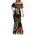 Hawaii Map Kanaka Maoli Mermaid Dress Fantastic Frangipani Reggae