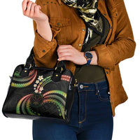 Hawaii Map Kanaka Maoli Shoulder Handbag Fantastic Frangipani Reggae