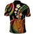 Hawaii King Kamehameha Polo Shirt Fantastic Plumeria Reggae