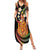 Hawaii King Kamehameha Summer Maxi Dress Fantastic Plumeria Reggae
