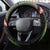 Hawaii Plumeria Reggae Steering Wheel Cover Polynesian Pattern