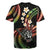 Hawaii Shaka Sign Rugby Jersey Fantastic Frangipani Reggae