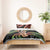 Hawaiian Ukulele Bedding Set Jawaiian Fantastic Plumeria