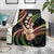 Hawaiian Ukulele Blanket Jawaiian Fantastic Plumeria