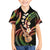 Hawaiian Ukulele Family Matching Short Sleeve Bodycon Dress and Hawaiian Shirt Jawaiian Fantastic Plumeria