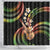 Hawaiian Ukulele Shower Curtain Jawaiian Fantastic Plumeria