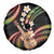 Hawaiian Ukulele Spare Tire Cover Jawaiian Fantastic Plumeria