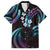 Hawaii Map Kanaka Maoli Hawaiian Shirt Fantastic Frangipani Amethyst Gradient