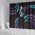 Hawaii Map Kanaka Maoli Shower Curtain Fantastic Frangipani Amethyst Gradient