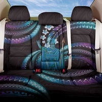 Hawaii King Kamehameha Back Car Seat Cover Fantastic Plumeria Amethyst Gradient LT01 One Size Purple - Polynesian Pride