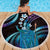 Hawaii King Kamehameha Beach Blanket Fantastic Plumeria Amethyst Gradient
