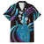 Hawaii King Kamehameha Hawaiian Shirt Fantastic Plumeria Amethyst Gradient